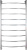 Полотенцесушитель водяной Energy Classic 120x60