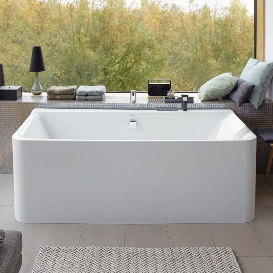 Акриловая ванна Duravit P3 Comforts 160х70 см наклон спины DX
