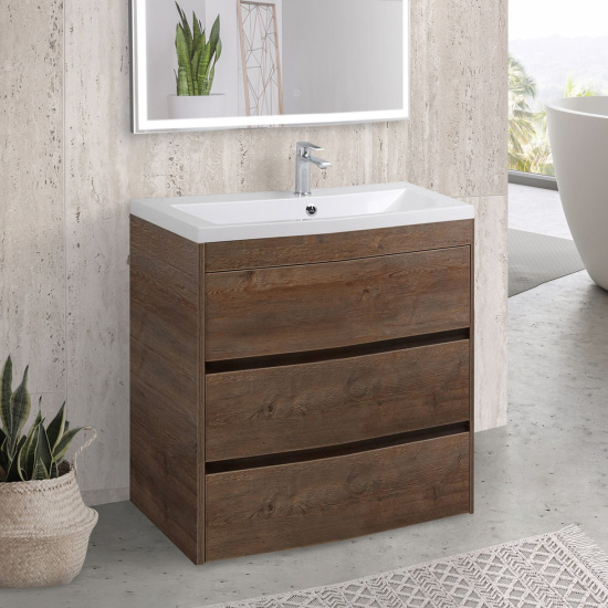 Мебель для ванной Art&Max Family 75 напольная, Pino Siberia