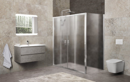 Душевой уголок BelBagno Unique-AH-21-170/200-90-P-Cr