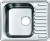 Мойка кухонная Iddis Strit STR58PLi77