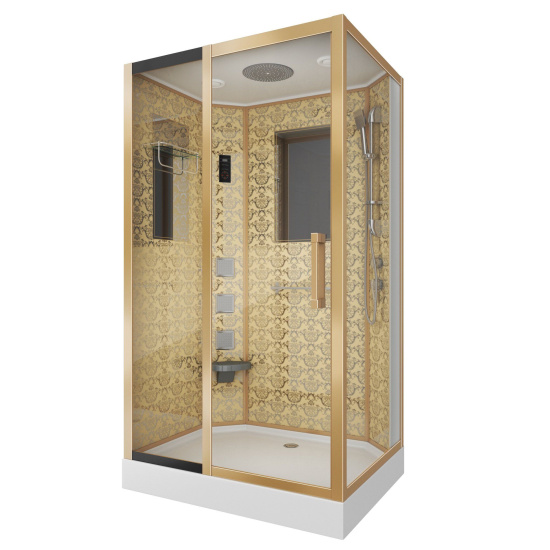 Душевая кабина Niagara Lux NG-7711GL золото