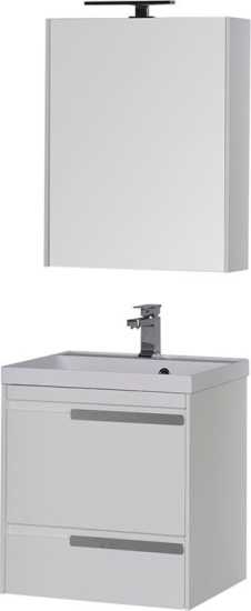Мебель для ванной Aquanet Тиволи 60 белая
