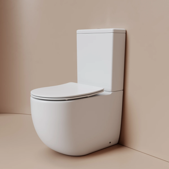 Унитаз-компакт Ceramicanova Метрополь (Metropol) Rimless CN4001TMW