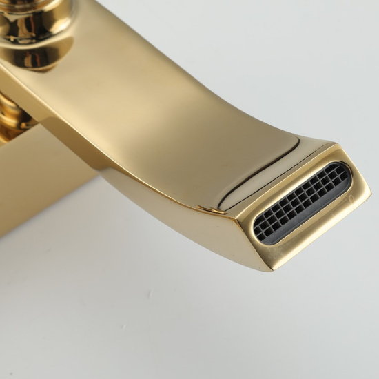 Смеситель для ванны Gappo G3207-3, золото