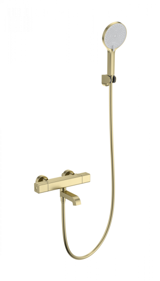 Смеситель для ванны Wonzon & Woghand Stay 2 WW-B2016-A1-BG с термостатом