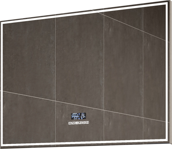 Зеркало Vigo Marta Media Grey 100