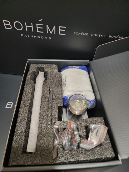 Смеситель для раковины Boheme Eterna 175-NB с внутренней частью