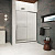 Душевая дверь в нишу Vegas Glass ZP Protec 105 11 Moru, профиль оружейная сталь, стекло Moru
