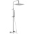 Душевая стойка Webert Azeta New AA980507015METAL с термостатом, хром Душевая стойка Webert Azeta New AA980507015METAL с термостатом, хром