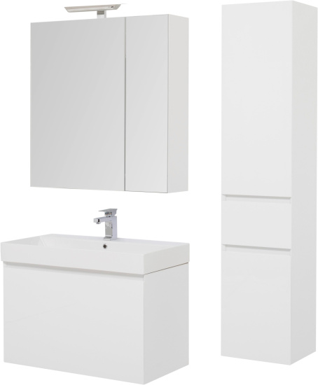 Мебель для ванной Aquanet Йорк 85 белая