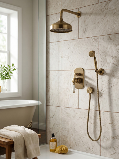 Душевая система Fiore Imperial 83ZZ5138, бронза
