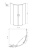Душевой уголок Ambassador Queen 11011202Black 100x100 см Душевой уголок Ambassador Queen 11011202Black 100x100 см