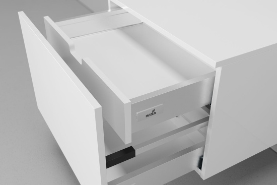 Мебель для ванной с раковиной Duravit Cape Cod 50: столешница 100, дуб карпентер, без отверстий + 2 тумбы 50