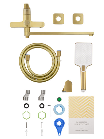 Смеситель для ванны Wonzon & Woghand Flex WW-639906-BG