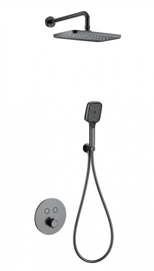 Душевая система Wonzon & Woghand WW-D2017-A-BGG с термостатом