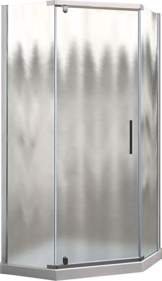 Душевой уголок Vincea Stresa VSP-1S100CH 100x100, профиль хром, стекло шиншилла