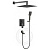 Душевая система Filarete Waterfall FL1010BG, графит