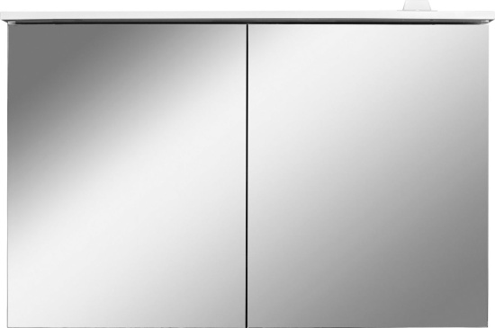 Зеркало-шкаф AM.PM Spirit V2.0 100 с LED-подсветкой, белый глянец