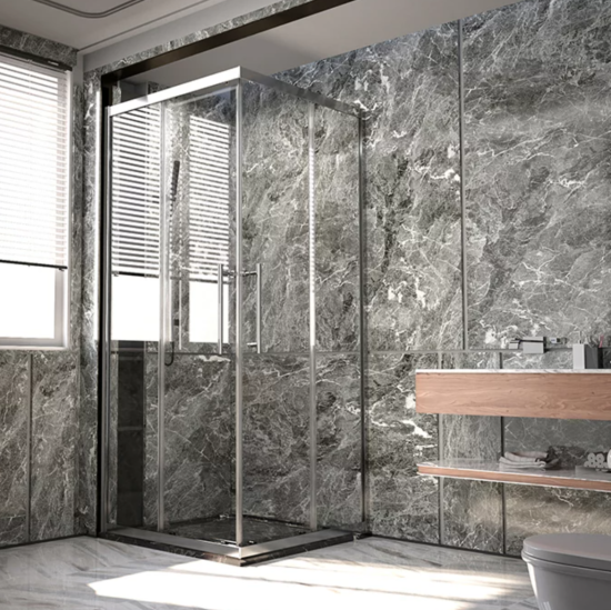 Душевой уголок Veconi Premium Trento PTC-20CH 110x110, профиль хром