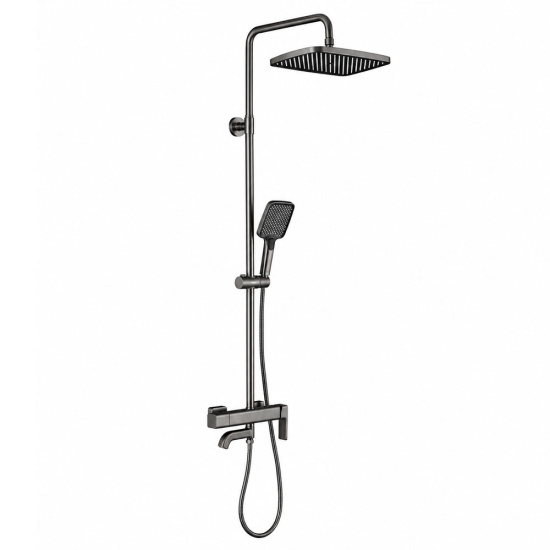 Душевая стойка Gappo G2418-29, оружейная сталь