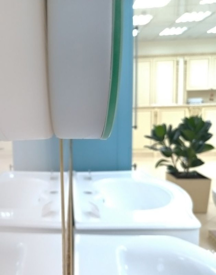 Зеркало Misty Неон 3 LED 100x80, сенсор на корпусе