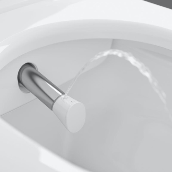Унитаз подвесной Villeroy & Boch Viclean V0E100R1 альпийский белый, с функцией биде