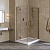 Душевой уголок Vegas Glass AFA-F LUX 110*90 05 05 R профиль бронза, стекло бронза