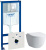 Инсталляция Grohe Rapid SL 38775001 4 в 1 с кнопкой + унитаз подвесной Laufen Pro Rimless 8.2096.6.000.000.1 безободковый + сиденье Pro 8.9695.1.300.000.1 Инсталляция Grohe Rapid SL 38775001 4 в 1 с кнопкой + унитаз подвесной Laufen Pro Rimless 8.2096.6.000.000.1 безободковый + сиденье Pro 8.9695.1.300.000.1
