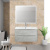 Тумба с раковиной BelBagno Acqua 90 подвесная, cemento verona grigio Тумба с раковиной BelBagno Acqua 90 подвесная, cemento verona grigio