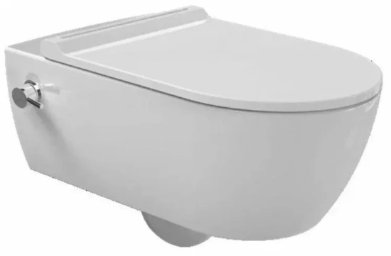 Унитаз подвесной beWash Melville HRKA052N3VE0W5SZ0 с функцией биде, встроенным смесителем