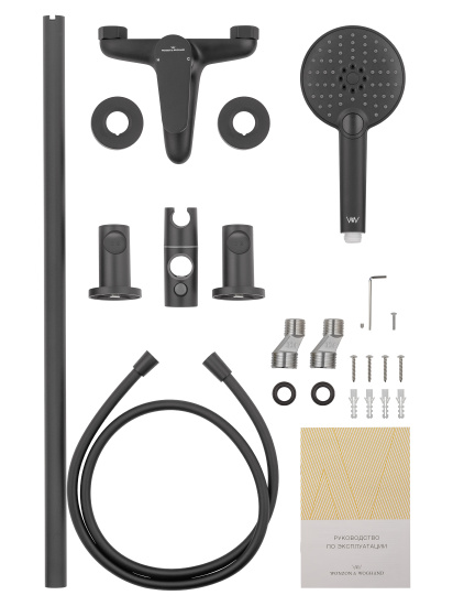 Смеситель для ванны Wonzon & Woghand Alfa WW-AE3205-MB