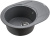 Мойка кухонная Paulmark Oval PM316550-DG графит