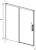 Шторка на ванну Radaway Idea PN DWJ 170 L
