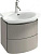 Тумба с раковиной Jacob Delafon Presquile 60 серый титан