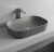 Накладная раковина ArtCeram Ghost 65 grigio oliva Накладная раковина ArtCeram Ghost 65 grigio oliva