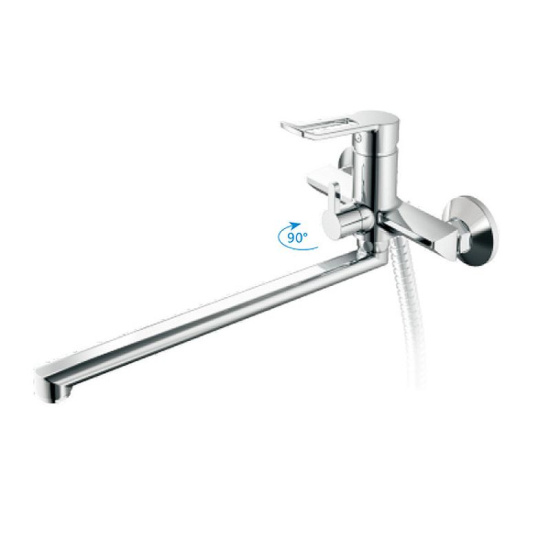 Смеситель для ванны Haiba HB22556 хром