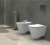 Подвесной унитаз beWash Alesta ALKA054H1VE0W5SZ0 с функцией биде, встроенным смесителем