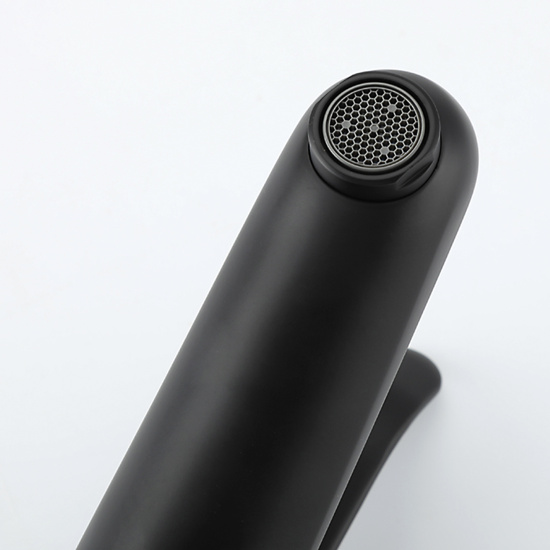 Смеситель для раковины высокий Gappo G1021-26, черный