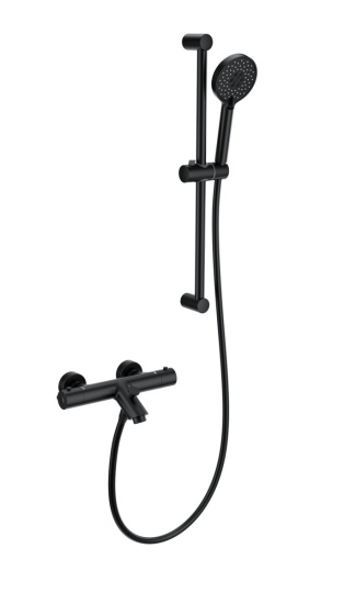 Смеситель для ванны Wonzon & Woghand WW-C2002-A-MB с термостатом