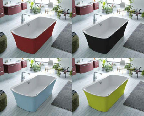 Акриловая ванна Kolpa San Marilyn FS 180x90 Red