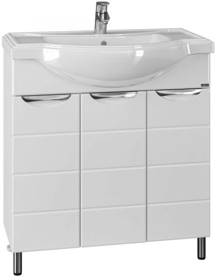 Мебель для ванной СанТа Родос (Классик) 80 напольная, 3 дверцы