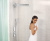 Смеситель для душа Hansgrohe ShowerSelect Glass 15735400 термостат, хром Смеситель для душа Hansgrohe ShowerSelect Glass 15735400 термостат, хром