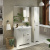 Тумба с раковиной Comforty Севилья 85, напольная, слоновая кость