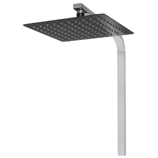 Душевая стойка Hansberge H5077BC, черный/хром