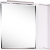 Зеркало-шкаф ASB-Mebel Бари 80-2.2