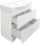 Тумба с раковиной Misty Элвис 85 белая