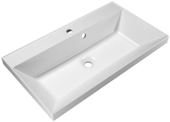 Тумба с раковиной BelBagno Aurora 80 rovere galifax bianco