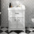 Тумба под раковину Kerama Marazzi Pompei 60 белая, с 1 ящиком и 2 дверками