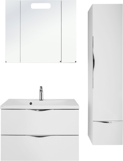 Мебель для ванной Vod-Ok Марко 80 белая